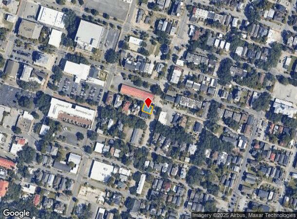  1413 Abercorn St, Savannah, GA Parcel Map