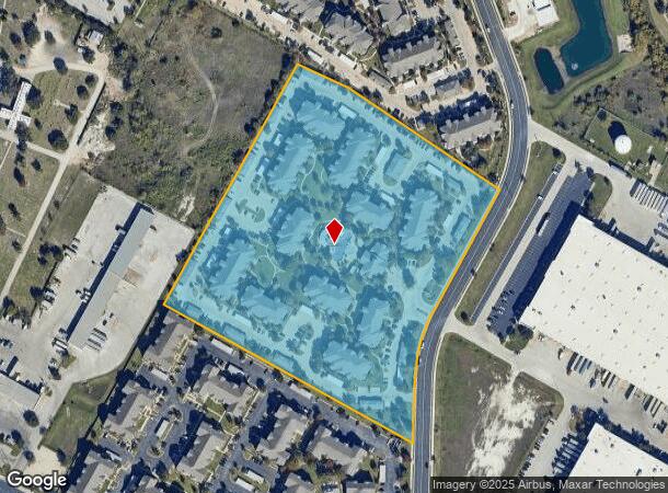 14000 The Lakes Blvd, Pflugerville, TX Parcel Map