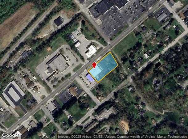  800 W Main St, Radford, VA Parcel Map