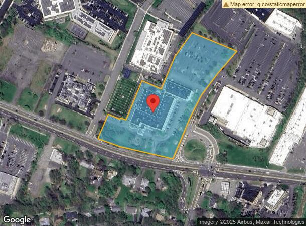  550 W Mount Pleasant Ave, Livingston, NJ Parcel Map