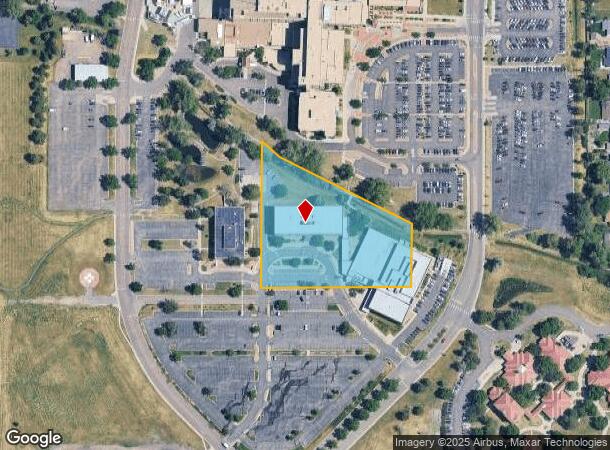  3555 Lutheran Pkwy, Wheat Ridge, CO Parcel Map