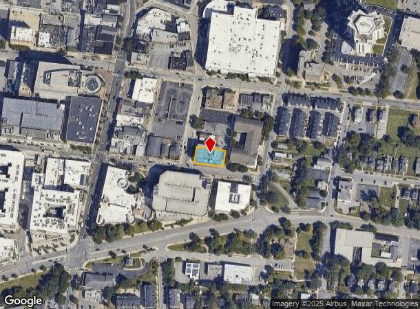  101 E Chesapeake Ave, Towson, MD Parcel Map