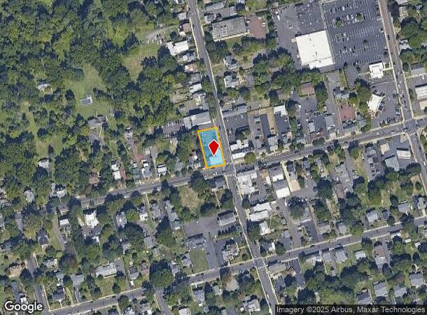  100 W Maple Ave, Langhorne, PA Parcel Map