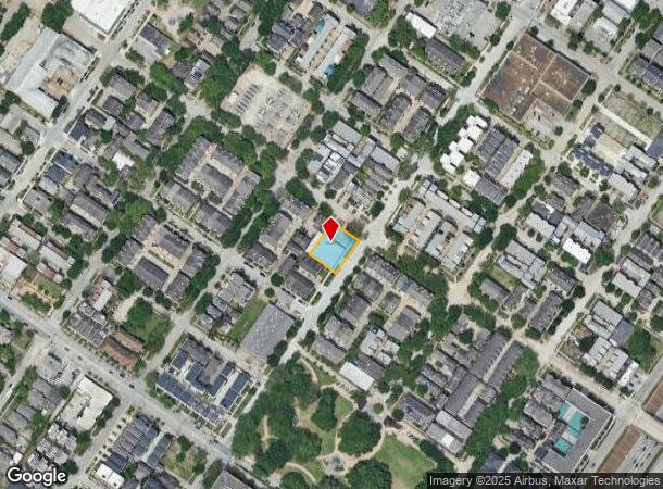  2910 Crawford St, Houston, TX Parcel Map
