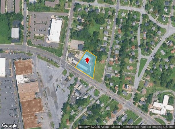 7300 Marlboro Pike, District Heights, MD Parcel Map