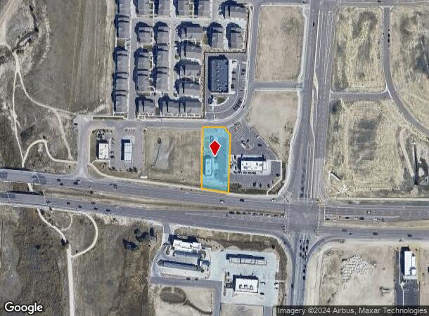  7857 Woodmen Center Hts, Colorado Springs, CO Parcel Map