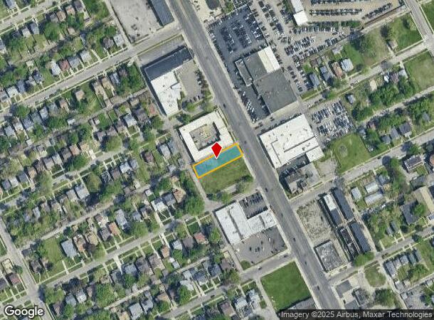  16353 Woodward Ave, Highland Park, MI Parcel Map