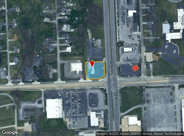  1515 N Coliseum Blvd, Fort Wayne, IN Parcel Map