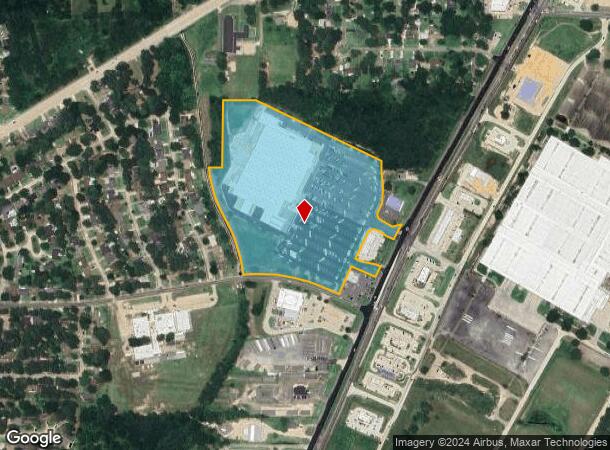  9550 Mansfield Rd, Shreveport, LA Parcel Map