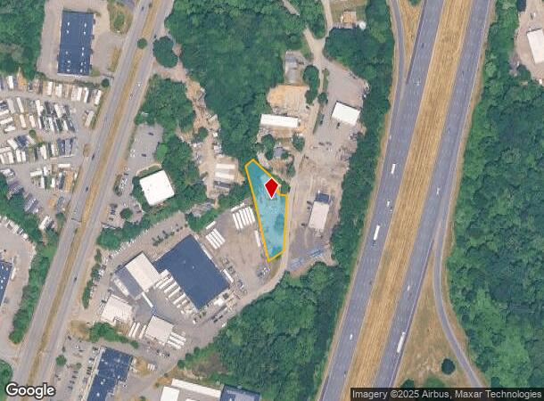  25 Popes Ln, Danvers, MA Parcel Map