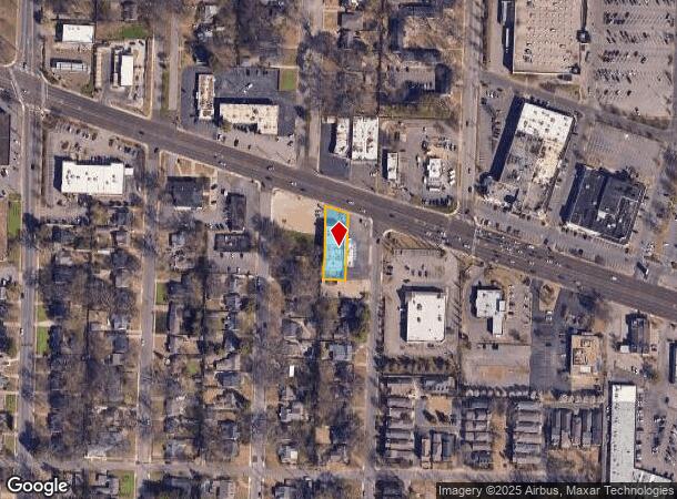  3355 Poplar Ave, Memphis, TN Parcel Map