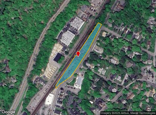  136 N Greeley Ave, Chappaqua, NY Parcel Map