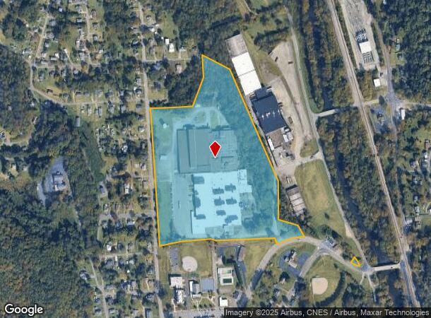  268 Field Ave, Fieldale, VA Parcel Map