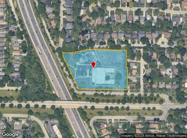  3220 Big Tree Ln, Wilmette, IL Parcel Map