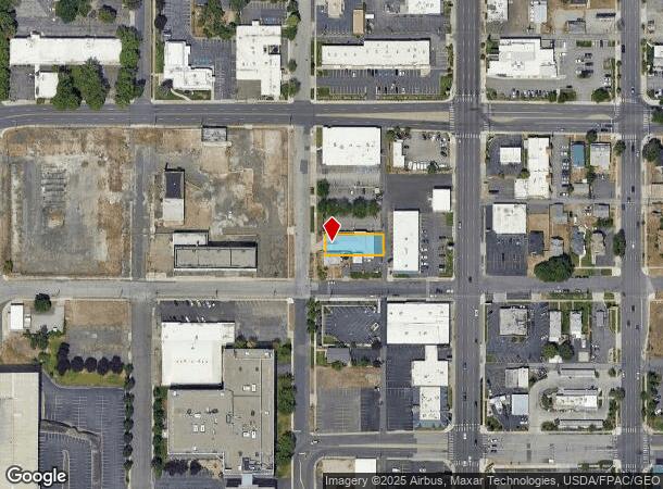  1408 N Atlantic St, Spokane, WA Parcel Map