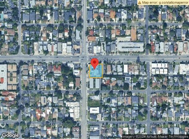  11650 Riverside Dr, Sherman Oaks, CA Parcel Map