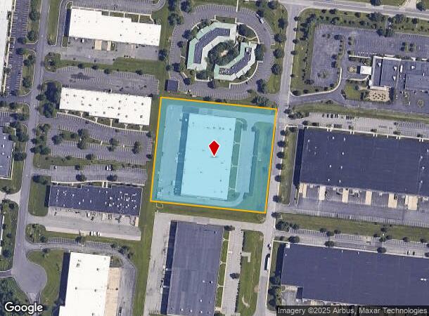 210 Executive Dr, Newark, DE Parcel Map