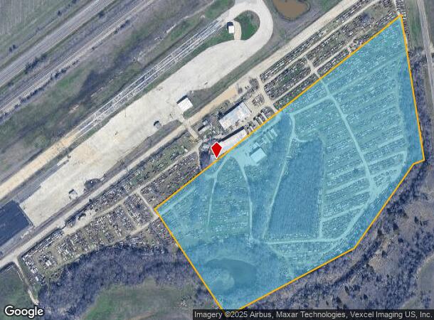 3077 Memory Ln, Denton, TX Parcel Map