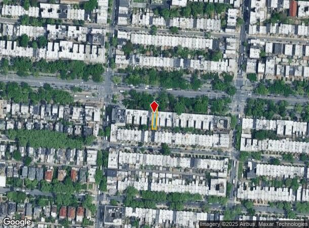  820 Eastern Pky, Brooklyn, NY Parcel Map