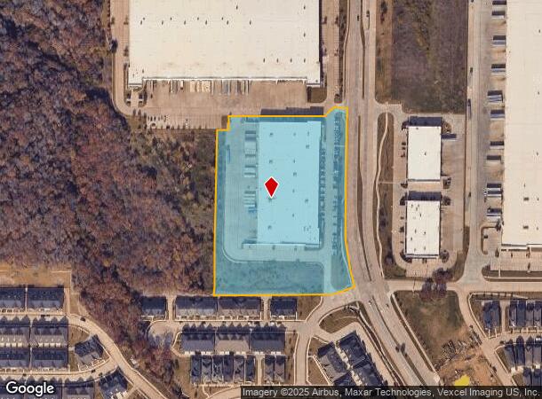 401 Gerault Rd, Flower Mound, TX Parcel Map