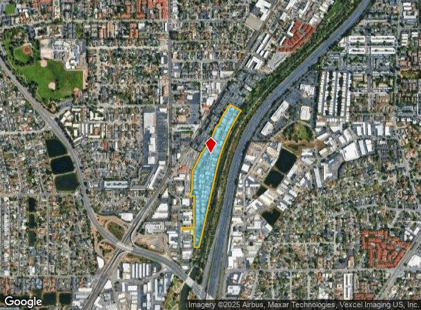 870 Camden Ave, Campbell, CA Parcel Map