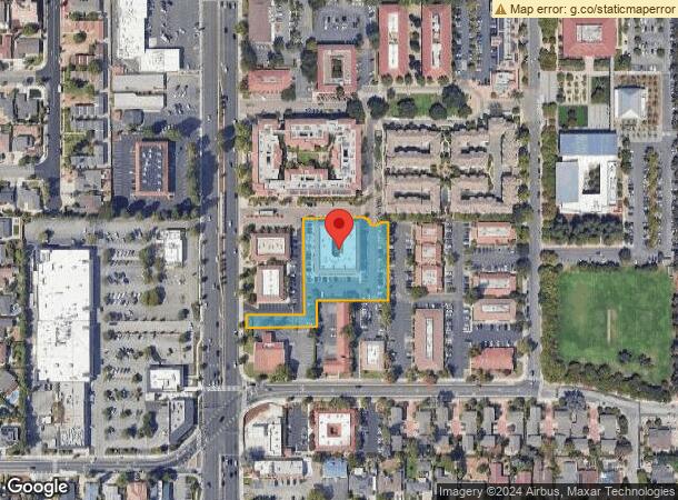  10430 S De Anza Blvd, Cupertino, CA Parcel Map