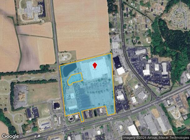  4101 W Vernon Ave, Kinston, NC Parcel Map