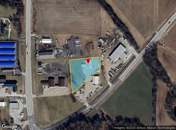  14124 E State Road 46, Columbus, IN Parcel Map