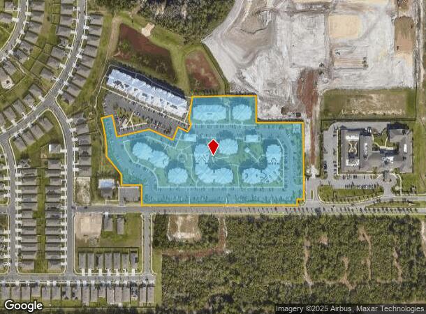  1001 Club Parc Loop, Orange City, FL Parcel Map
