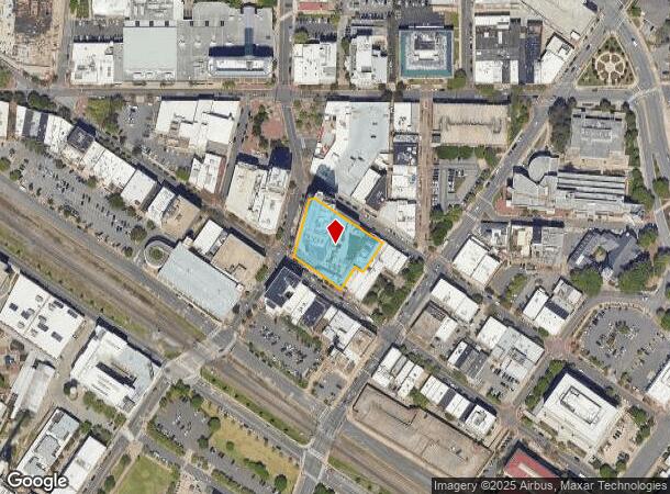 110 N Corcoran St, Durham, NC Parcel Map