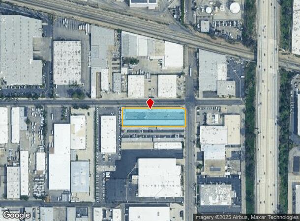 7955 Haskell Ave, Van Nuys, CA Parcel Map