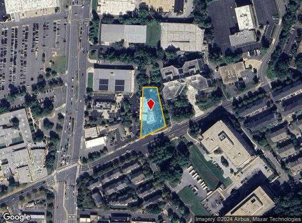  8120 Gatehouse Rd, Falls Church, VA Parcel Map