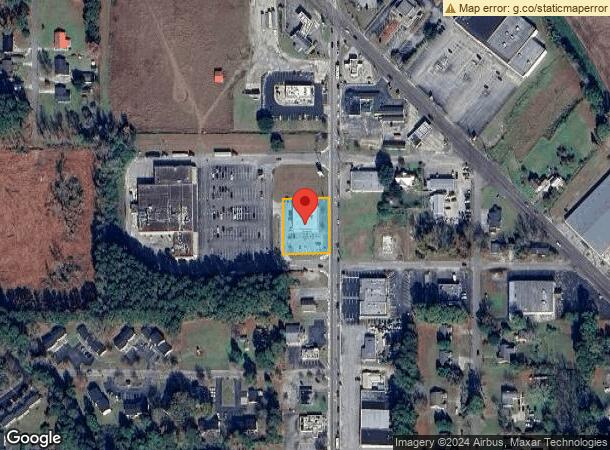  817 N Brown St, Chadbourn, NC Parcel Map