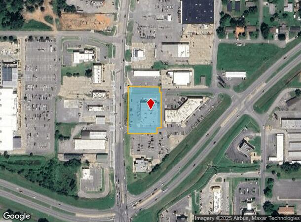  1905 S Muskogee Ave, Tahlequah, OK Parcel Map