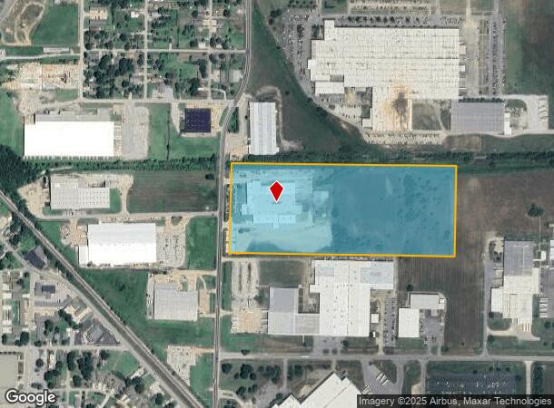  2400 Industrial Dr, Jonesboro, AR Parcel Map