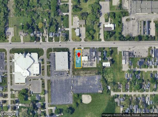  1193 W Bristol Rd, Flint, MI Parcel Map
