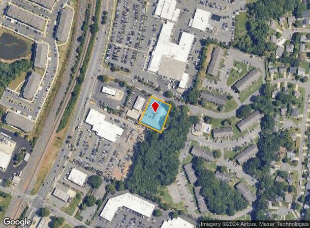  1334 Hill Rd, Charlotte, NC Parcel Map