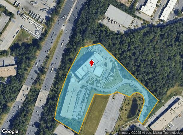  1701 Twin Springs Rd, Halethorpe, MD Parcel Map