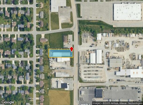 2180 American Dr, Neenah, WI Parcel Map