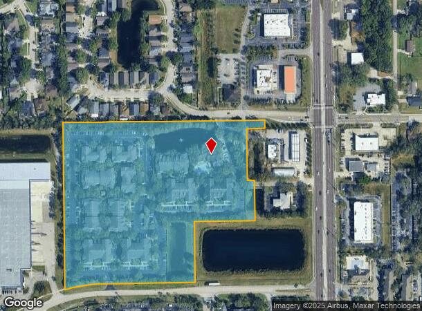 2590 Greenhill Way, Oviedo, FL Parcel Map