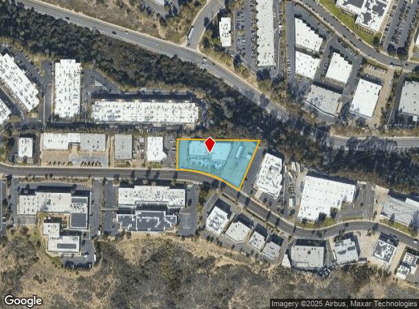  6610 Nancy Ridge Dr, San Diego, CA Parcel Map