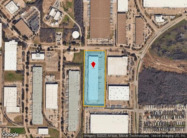  5430 F A A Blvd, Irving, TX Parcel Map