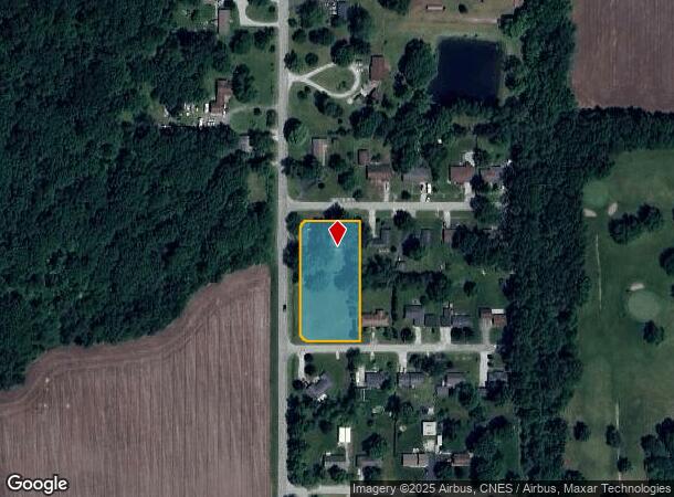 8943 N 300 W, Lake Village, IN Parcel Map