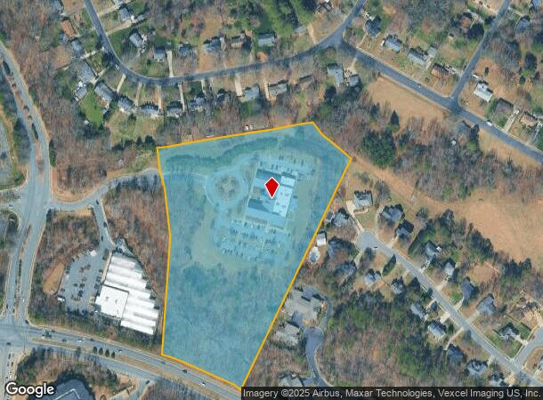 1050 Devore Ln, Matthews, NC Parcel Map