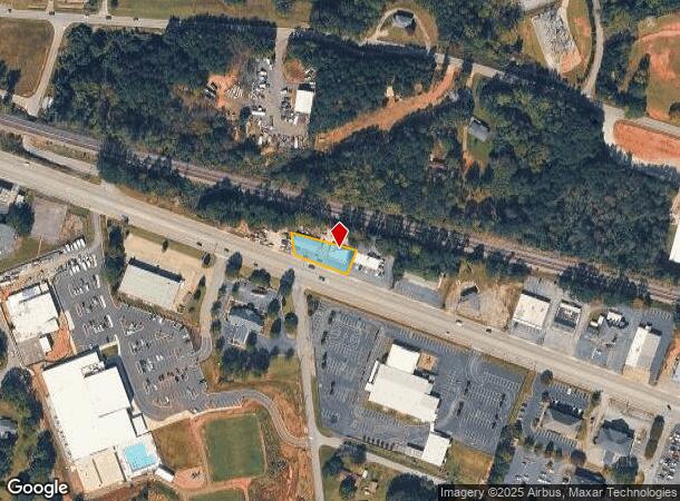  1609 E Main St, Easley, SC Parcel Map