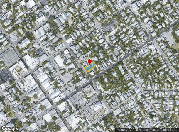 525 Simonton St, Key West, FL Parcel Map