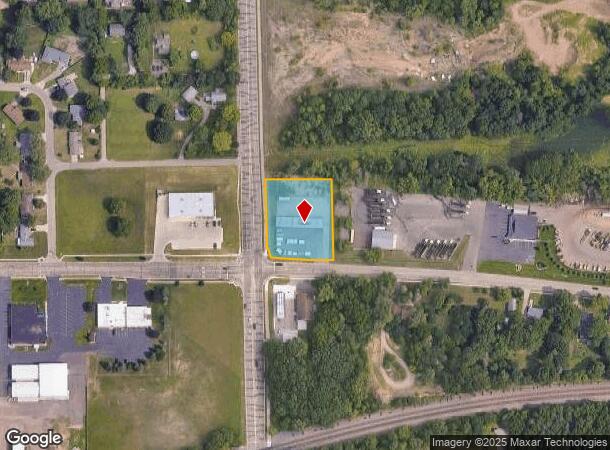  598 Avenue A, Springfield, MI Parcel Map