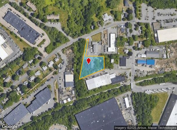  12 Garden St, Danvers, MA Parcel Map