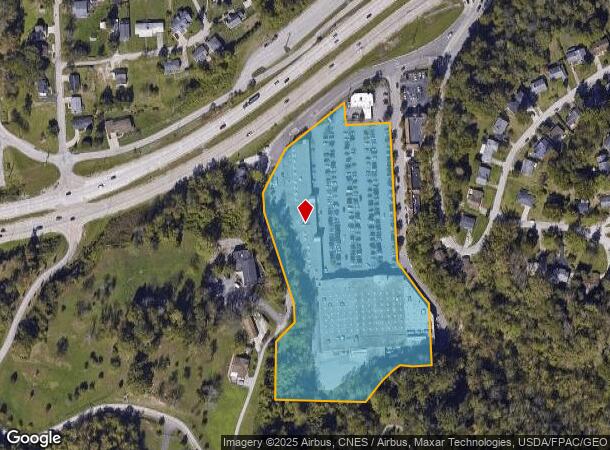  1110 Fledderjohn Rd, Charleston, WV Parcel Map