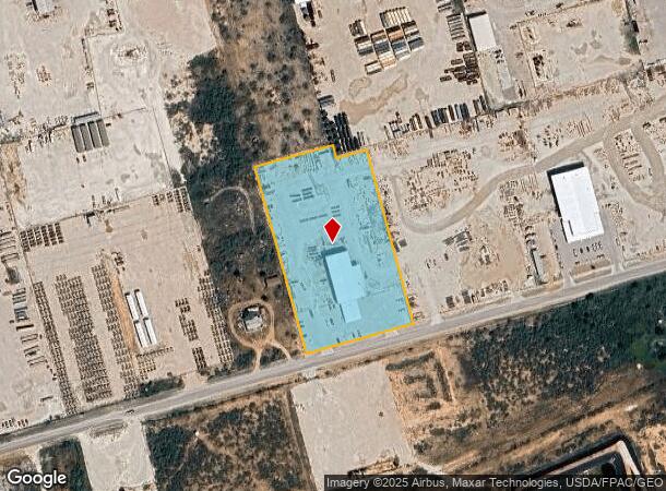  160 W Community Ln, Midland, TX Parcel Map
